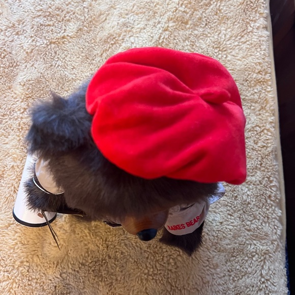 Raikes Bear Cecil Applause Director Carved Wooden Face Plush Stuffed LE - Picture 4 of 15